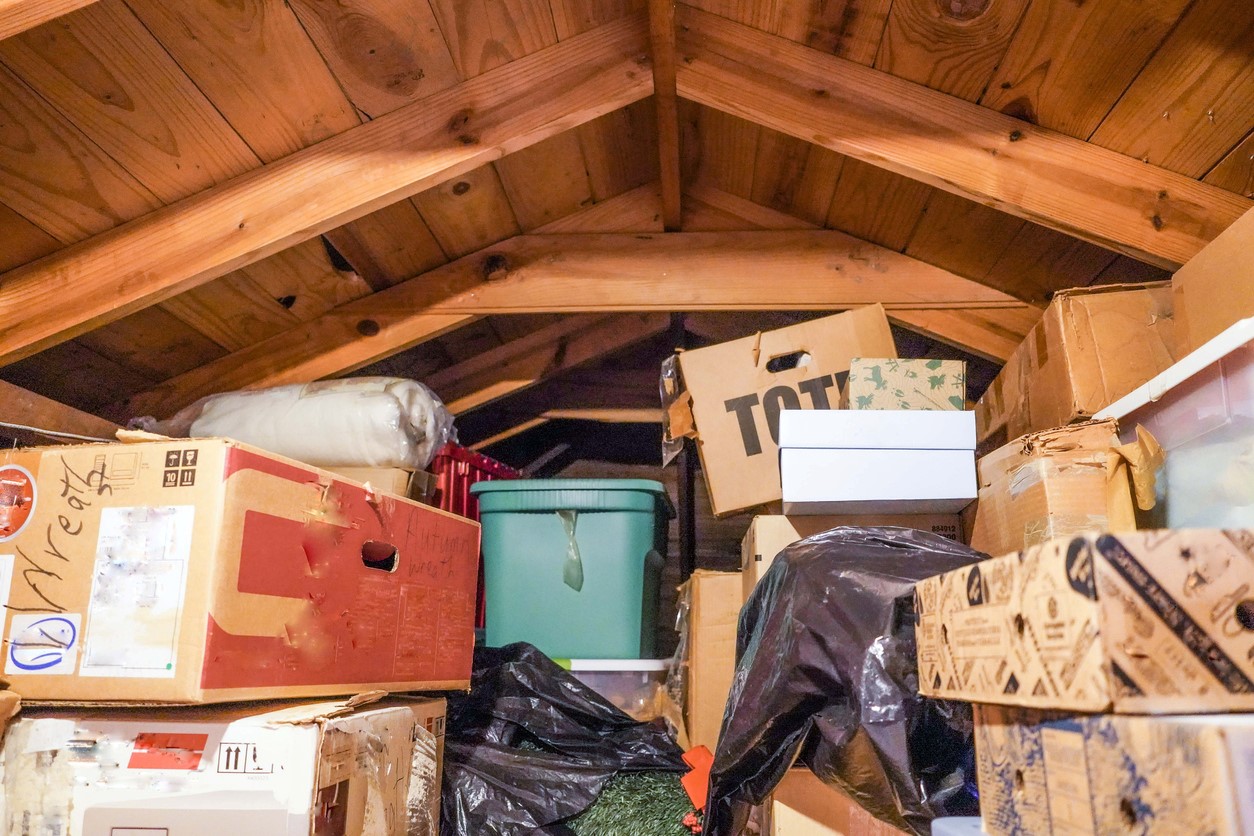 Self storage vs attic or basement